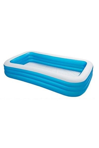 OEM Inflatable Rectangular Pool 305 x 183 x 56 cm, Blue BRT-0139