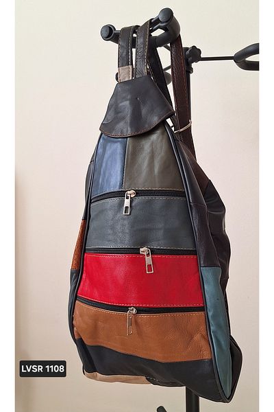 Luvili Bag Real Leather Backpack and Shoulder Bag |   Monkey Bag (Large Size)