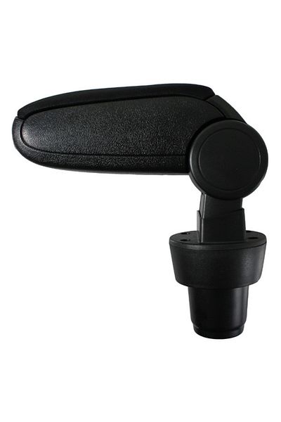 DELUXETUNING Car armrest Skoda Citigo 2011-2019, black, imitation leather