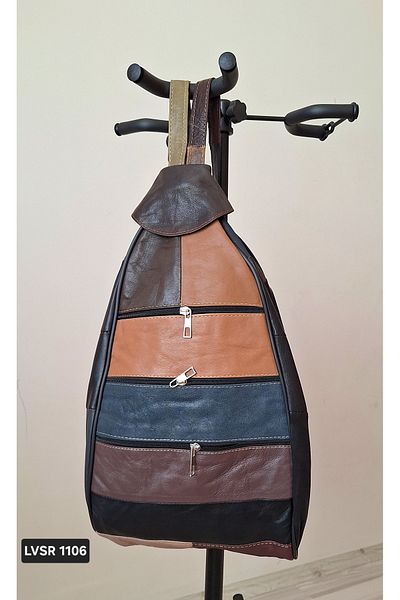 Luvili Bag Real Leather Backpack and Shoulder Bag |   Monkey Bag (Large Size)