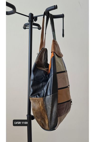 Luvili Bag Real Leather Backpack and Shoulder Bag |   Monkey Bag (Large Size)
