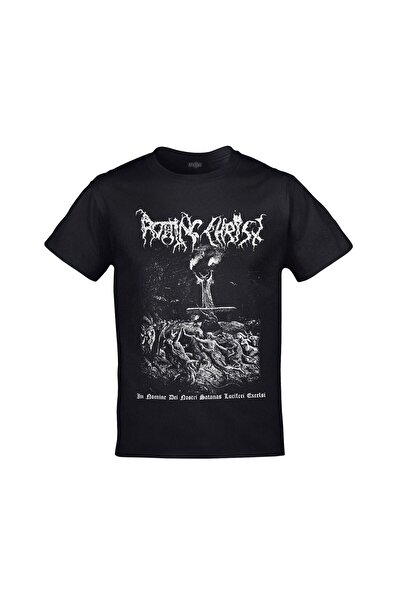 donamod Rotting Christ Μπροστινό Πίσω Τυπωμένο Unisex Μαύρο Tshirt
