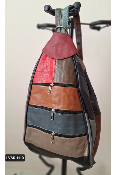 Luvili Bag Real Leather Backpack and Shoulder Bag |   Monkey Bag (Large Size)