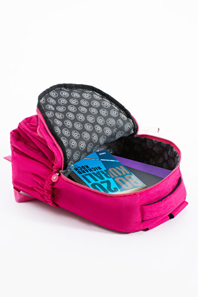 Kingston Hill Ελαφρύ σακίδιο πλάτης Crinkle Fabric - Κατάλληλο για σχολική/καθημερινή χρήση, αδιάβροχο, πολλαπλών διαμερισμάτων