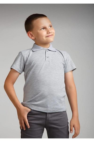 BAGİSTA BUTİK Unisex Short Sleeve Polo Collar School and Daily Use T-Shirt