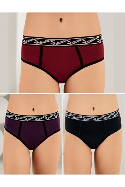 Şahinler Women's Rubber Detailed 6 Pack Panties