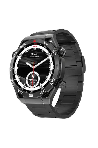 TechGS Men's Smartwatch, TechGS®, Ultimate with ZINC Alloy, IP68, 400 mAh Battery