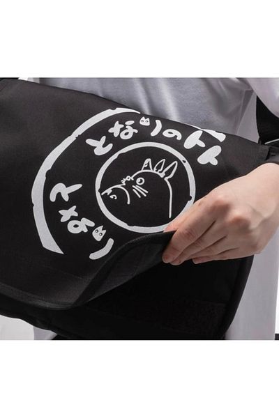 KOTOLOG Geanta unisex Y2k Messenger potrivita pentru scoala si laptop