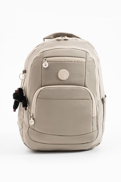 Kingston Hill Crinkle Fabric Lightweight Backpack - Suitable for School/Daily Use, Waterproof, Multi-Compartment
