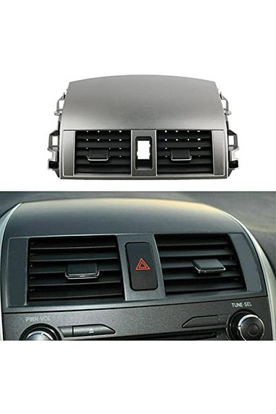 Toyota Corolla PACEWALKER Center Dash Trim A/C Outlet Air Vent Panel Compatible with Toyota Corolla 2008-2013