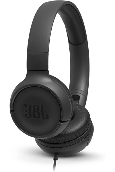 JBL JBL Tune 500 Wired On-Ear Headphones Black