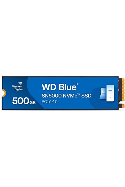 WESTERN DIGITAL WD Blue SN5000 NVMe SSD 500GB (PCIe Gen4, M.2 2280)