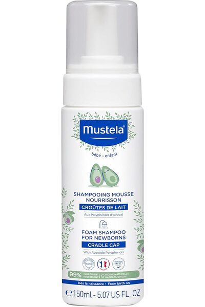 Mustela Newborn Foam Shampoo, 150 ml