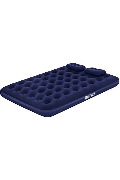 BESTWAY 80" x 60" x 8.75" / 2.03m x 1.52m x 22cm Air Mattress Queen Manual Hand Pump