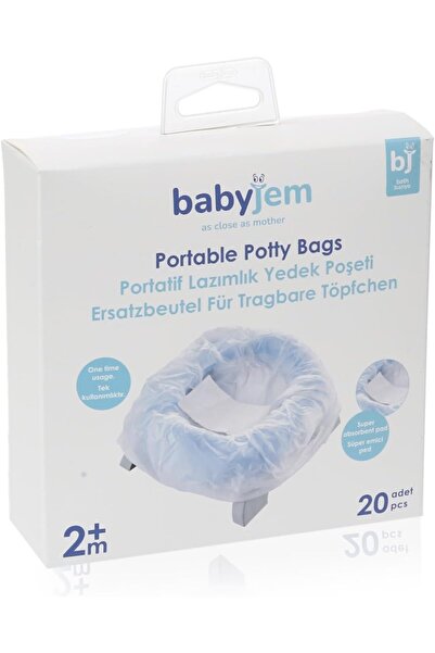 Babyjem أكياس المرحاض المحمولة 20 صندوقًا