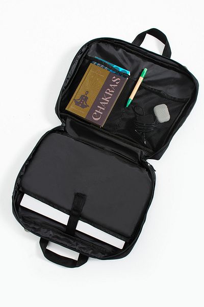 Kingston Hill حقيبة كمبيوتر محمول، كمبيوتر محمول، أسود مقاس 14-15.6-16.1-16.9 بوصة