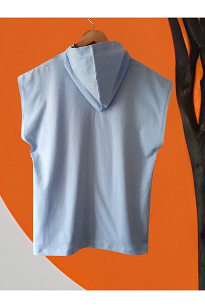 MUTLUGYM Fitness Sleeveless Hooded Athlete Sweatshirt