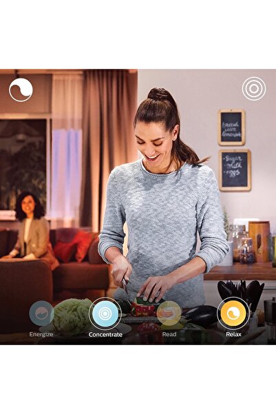 Philips Hue Smart LED Bulb White Ambiance 2-Pack 75W 1100 lm E27 (Bluetooth)