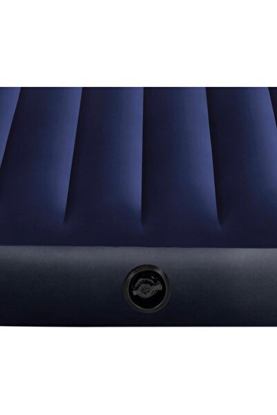 Intex Dura-Beam Series Classic Downy Airbed, Blue, Twin,64757