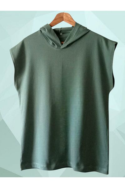 MUTLUGYM Fitness Sleeveless Hooded Athlete Sweatshirt