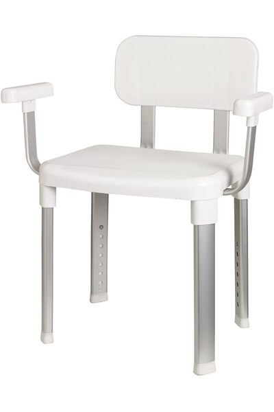 BRF Elizberrasell Primanova M-Kv19-01 Cappadocia Bathroom Chair with Back and...