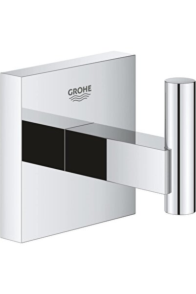 Grohe Start Cube Robe Hook - Wall Mounted Towel Hook, Chrome, 40961000