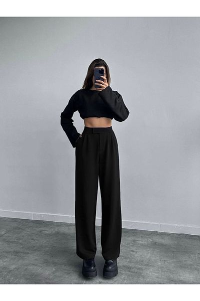 Işıltı kidss Velcro palazzo trousers