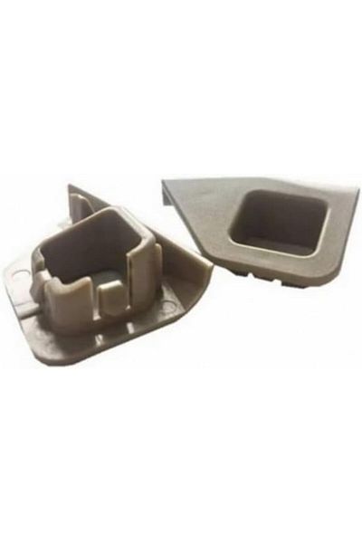 CAMRY Interior Door Handle Trim Cover Bezel, Olive Green, Set of 2 - Orion 2007-2011