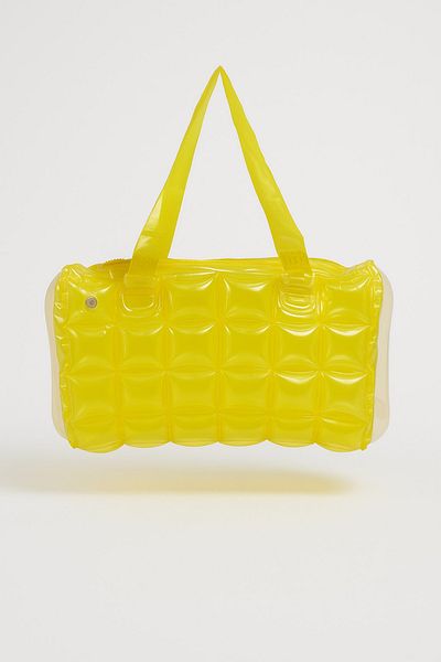 louisiana polo Women's Beach Bag Yellow Inflatable Shoulder Bag Plj04
