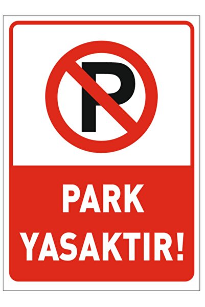 ünalgrup No Parking Warning Sign Easy Mounting Workplace Apartment Compatible...