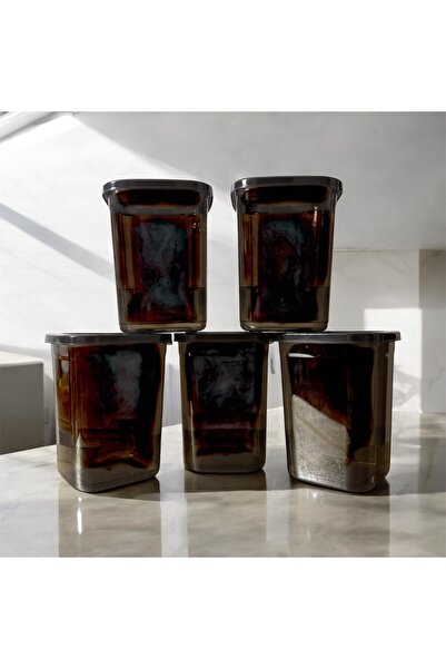 GümüşAVM 5X Black Plastic Storage Container