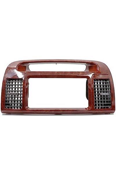 CAMRY ASVEGE Center Dash A/C Outlet Air Vent Panel Compatible for Toyota 2003-2006, Walnut