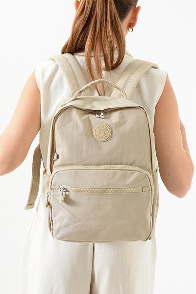 louisiana polo Bolsas Women's Backpack Beige 1097