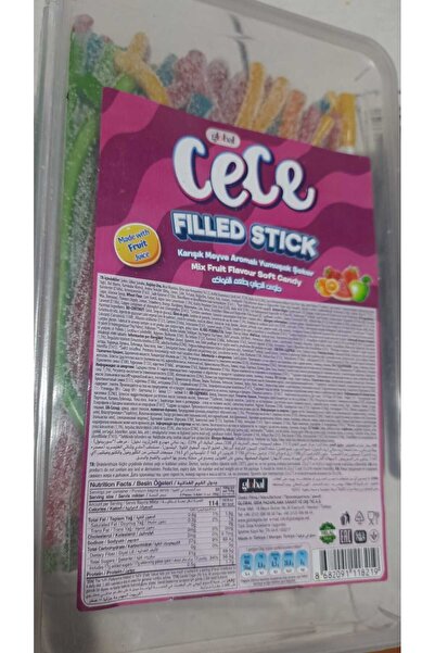 Global Dolgulu Uzun Şeker 160 adet