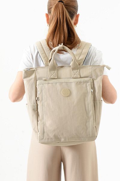 louisiana polo Bolsas Women's Backpack Beige 1075