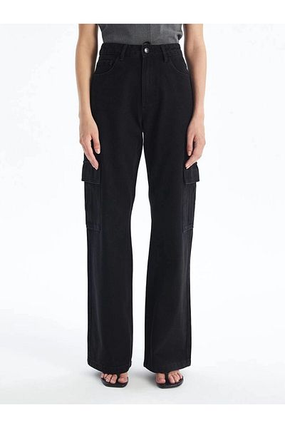 KÖMEN Cargo Pocket jeans black