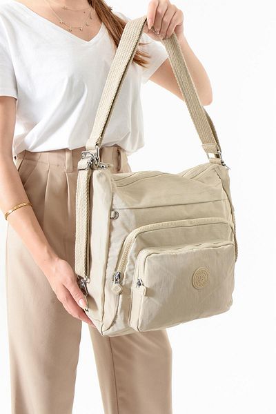 louisiana polo Bolsas Women's Backpack Beige 1077