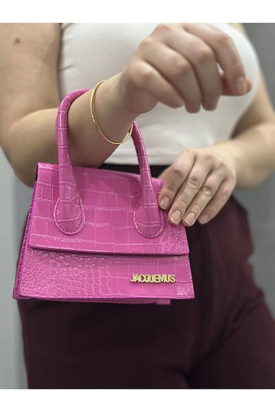 Işıltı kidss Luxe Pink Skin Bag