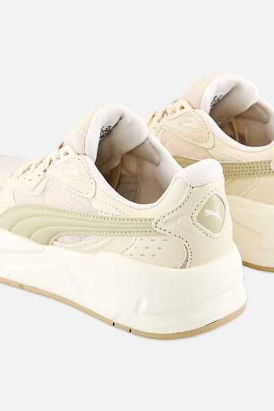 Puma حذاء رياضي خارجي سريع برباط للأولاد من X Ray، لون بيج