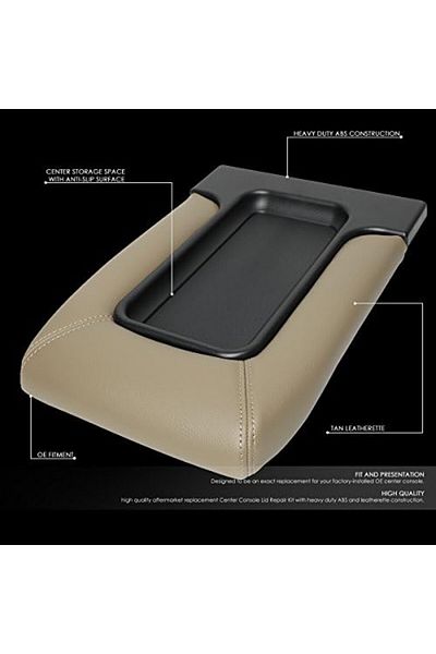 GM Auto Dynasty Center Console Compatible with Silverado Tahoe Sierra Yukon Escalade 2001-2007, Armrest