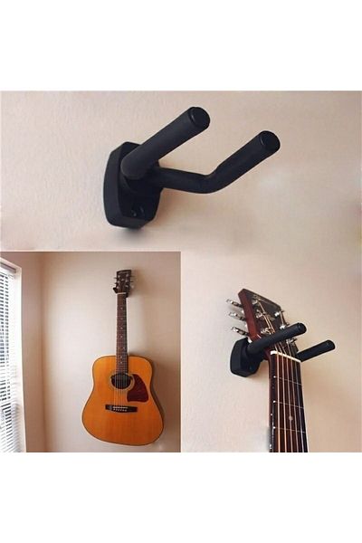 Choice 10 PCS 1Pcs Guitar Holder Wall Mount Stand Parts and Accessories Home Instrument Display Guitars Hoo