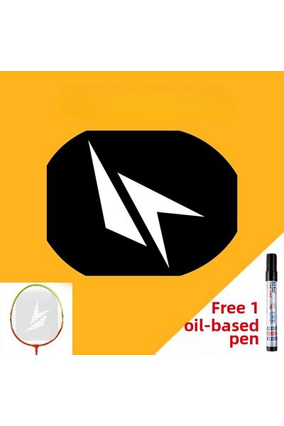 Choice Lindan and Pen 1 Pcs Badminton racket logo board custom spray paint Yonex logo board Lin Dan logo