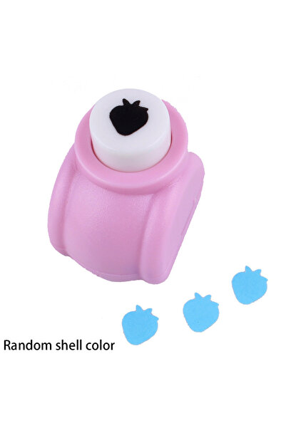 Choice قطعة واحدة من قواطع قصاصات صغيرة على شكل فراولة، قاطعة يدوية الصنع، بطاقات، طباعة كاليكو، ورق زهور اصنعها بنفسك