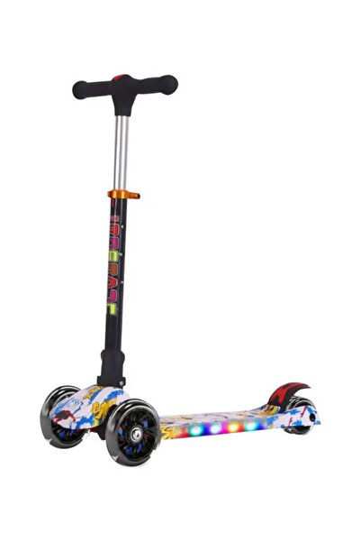 CoolBaby سكوتر ركل بثلاث عجلات قابل للتعديل للأطفال - خفيف الوزن، المقاس: 60 ...