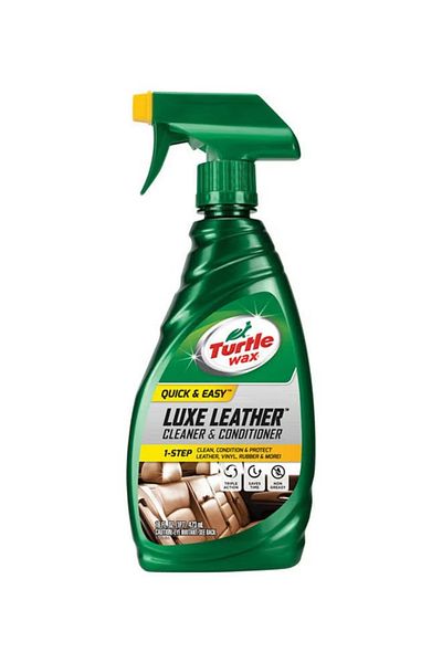 Turtle Wax Pack of 2 – Luxe Leather Cleaner & Conditioner | Deep Cleans, Restores & Protects - 473ml