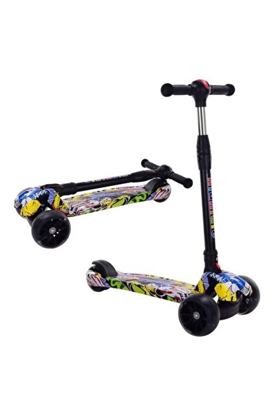 CoolBaby سكوتر ثلاثي العجلات قابل للتعديل للأطفال - تصميم صغير الحجم وقابل لل...