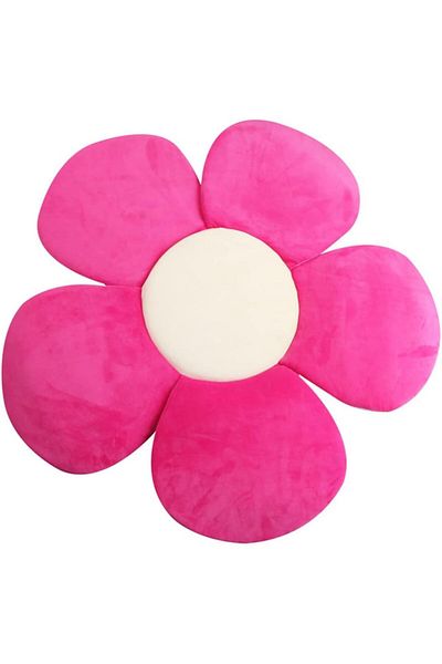 Saharaz Flower Baby Bath,Comfortable Supports the Baby’s Head,Plush Materials,for Newborn 0-6 Months, Red