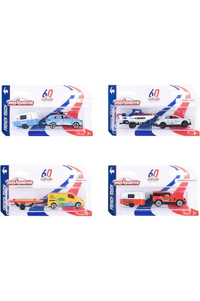 Majorette French Touch Trailer Die-Cast Assorted - 1 Piece