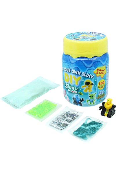 Yalla Toys اصنع بنفسك سلايم 500 جرام - الفضاء والكائنات الفضائية