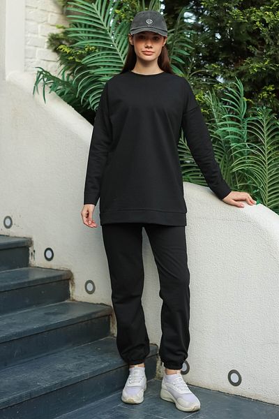 TOFİSA Tracksuit Set Black - 27389
